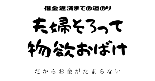 夫婦そろって物欲おばけ